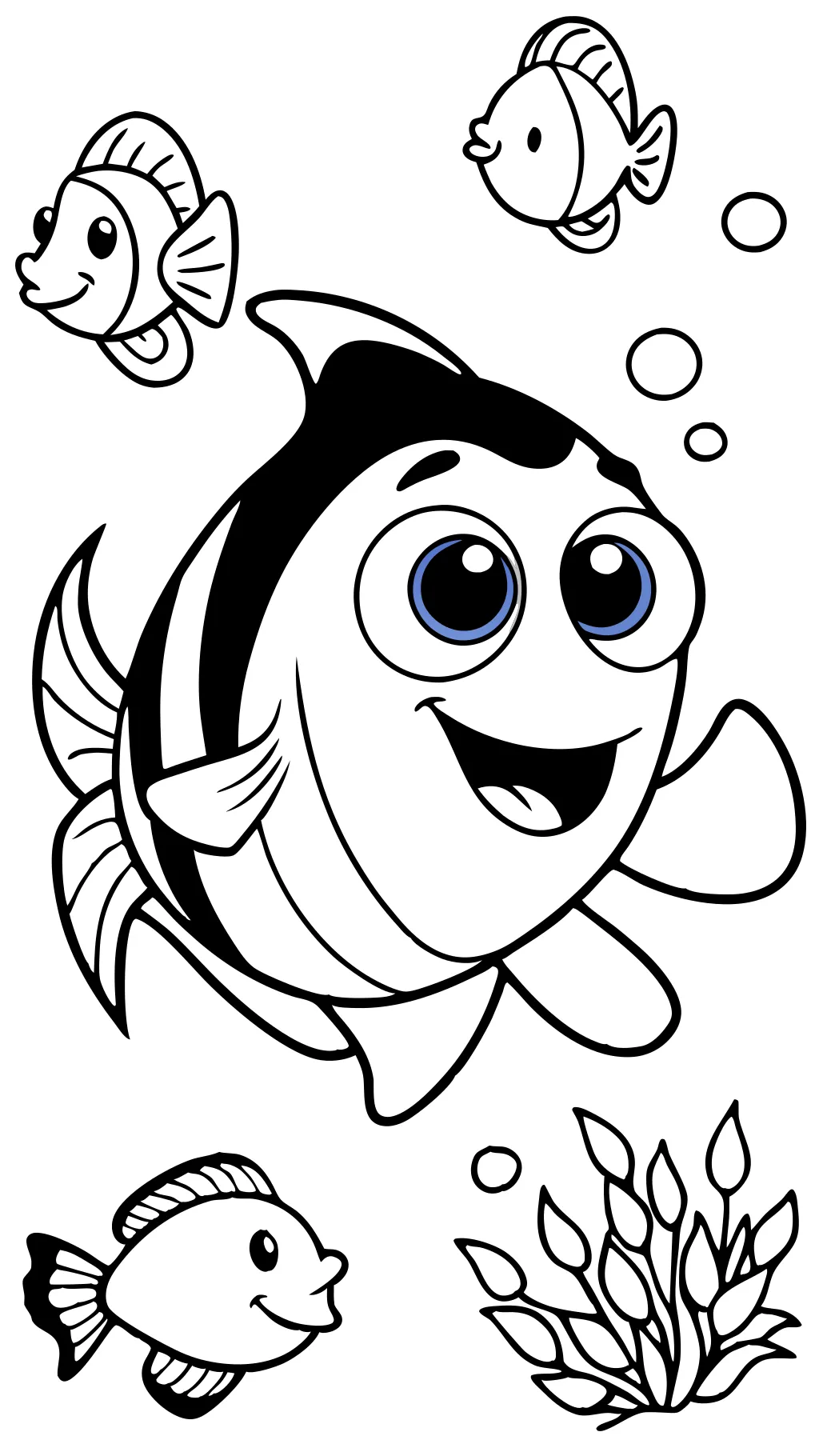 coloring pages dory